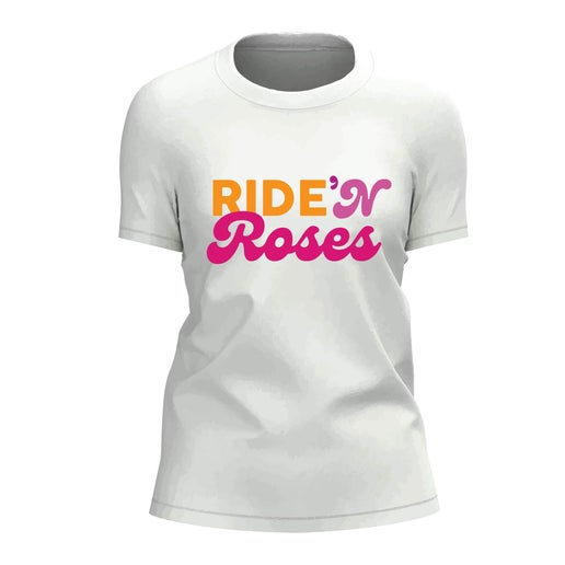 T-shirt amusant Ride’N’Rose - Collection Les Roses Évolution
