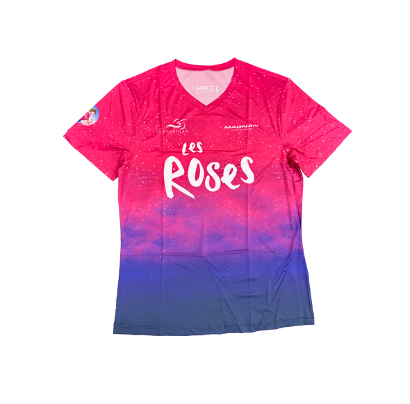 T-Shirt technique -  Édition 2025 - Motif Les Roses