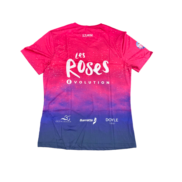 T-Shirt technique -  Édition 2025 - Motif Les Roses