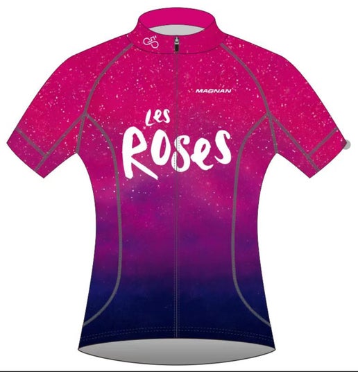 Maillot de vélo - Édition 2025 - Motif Les Roses