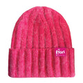 Tuque longue rose flamboyant – Collection Les Roses Évolution