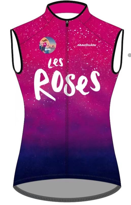 Veste sans manches coupe-vent compacte - Édition 2025 - Motif Les Roses