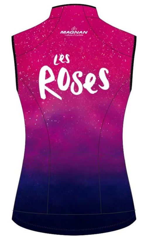Veste sans manches coupe-vent compacte - Édition 2025 - Motif Les Roses