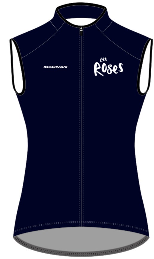 Veste thermale marine sans manches